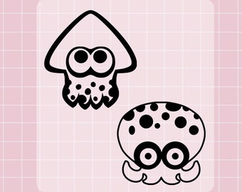 Splatoon | Octo/Squid | Vinyl Decal