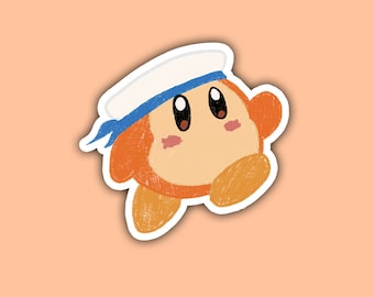 Waddle Dee sailor |Glossy Sticker