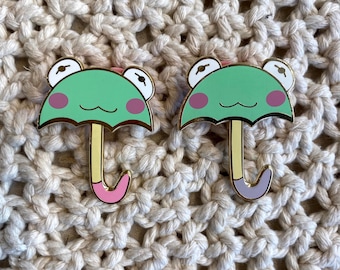 Froggy days kawaii frog | Enamel pin