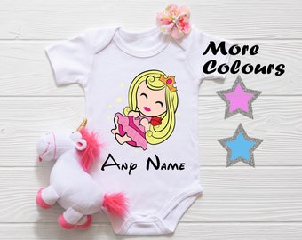 sleeping beauty baby grow