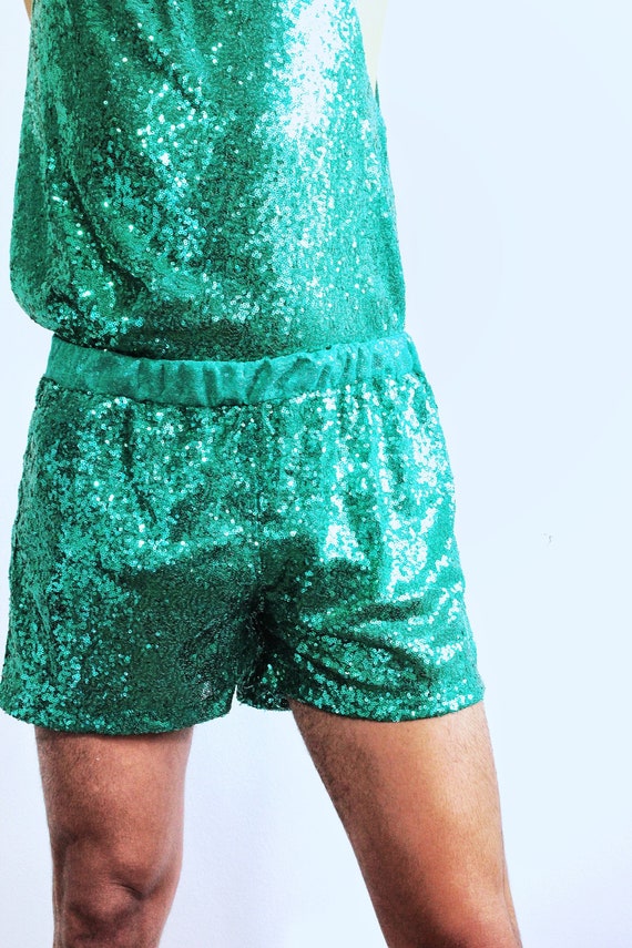Pantaloncini di paillettes hotsell
