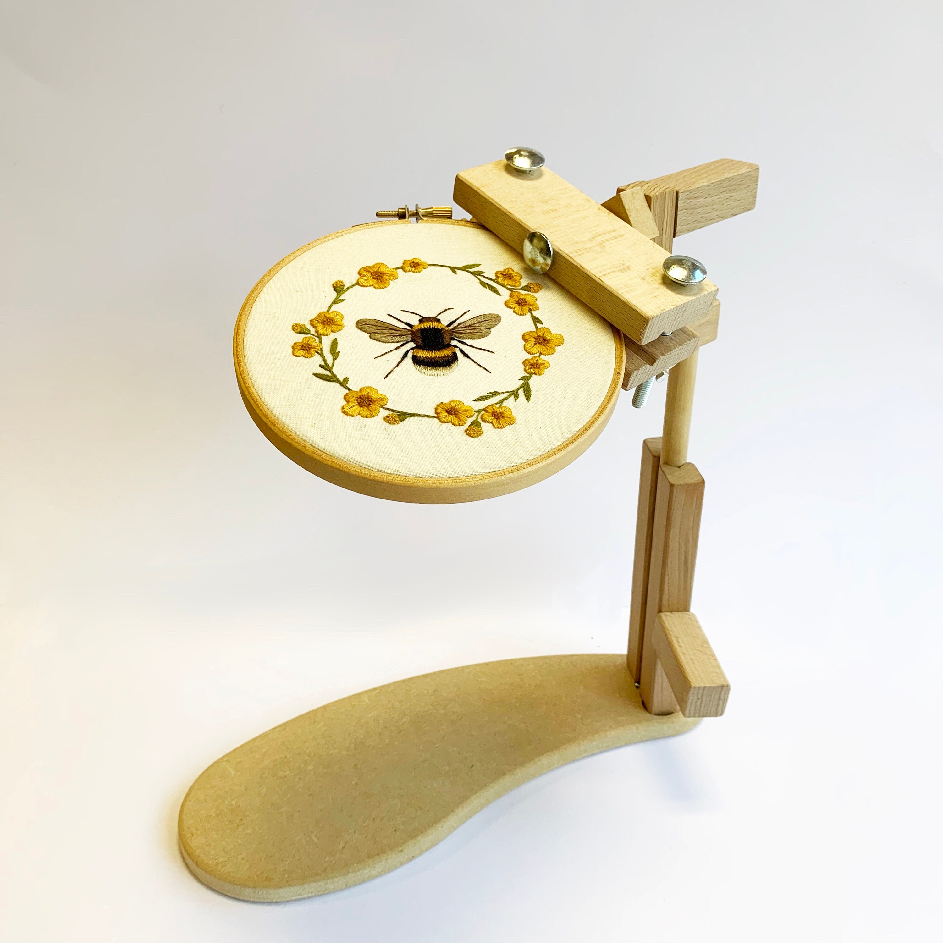 Embroidery hoop seat stand etsy Embroidery hoop seat stand etsy