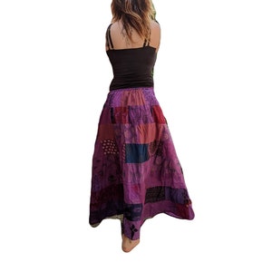 70s tie dye skirt discount