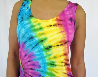 Women's Fair Trade Tie-Dye Viscose Vest top