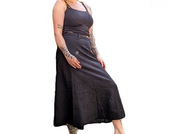 Fairtrade Wrap Skirt Plain Woven Cotton Skirt in 3 Colours SK-022-4