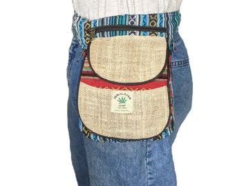 Fairtrade Hemp Cotton Belt Bag or Shoulder Bag