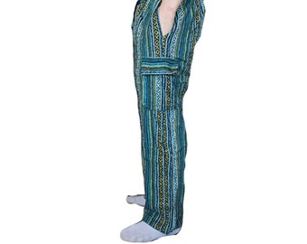 Fair Trade Woven Cotton Trousers: Soft Brushed Effect, Nepal
