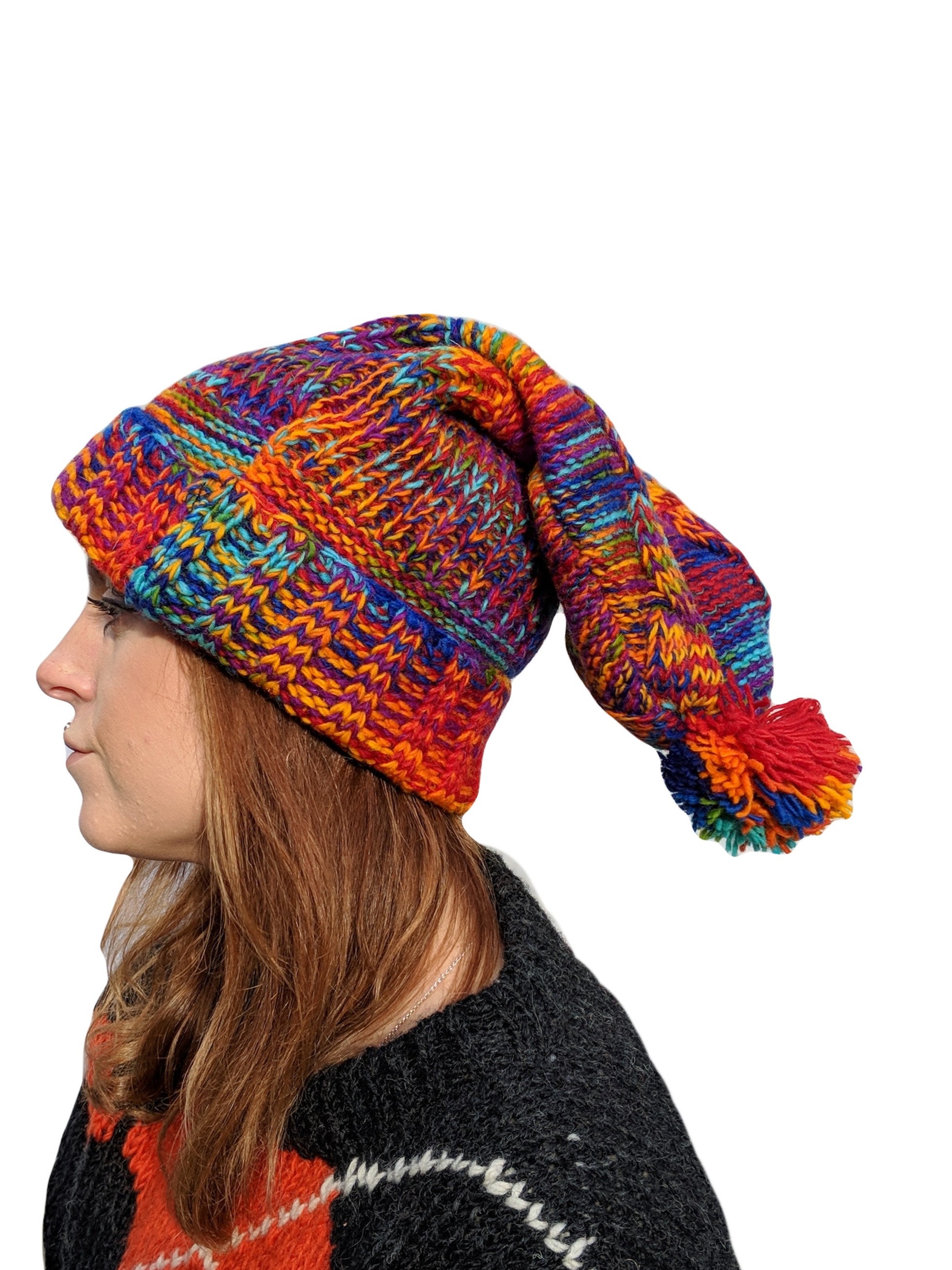 Fairtrade Korean Multi Wool Hat in 4 Colours | Etsy