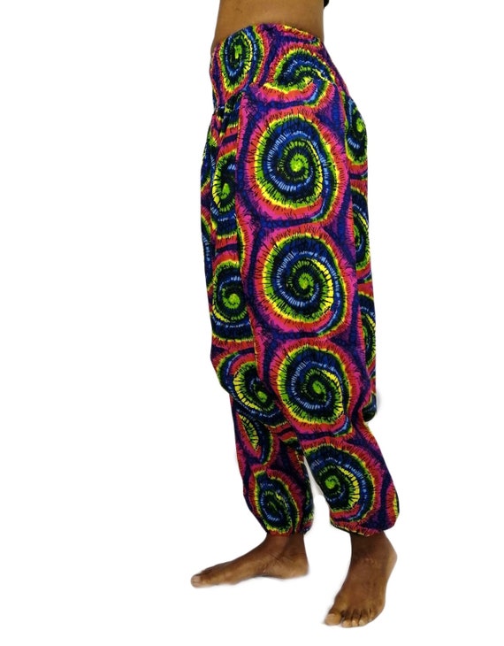 UNISEX Fair Trade Tie Dye AfghanHareem Trousers P202