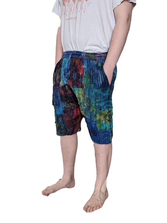 Nepali Patchwork Shorts Nepali Patchwork Shorts
