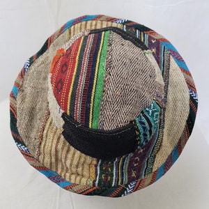 Fairtrade Hemp Cotton Patch Flexible Brim Hat H3