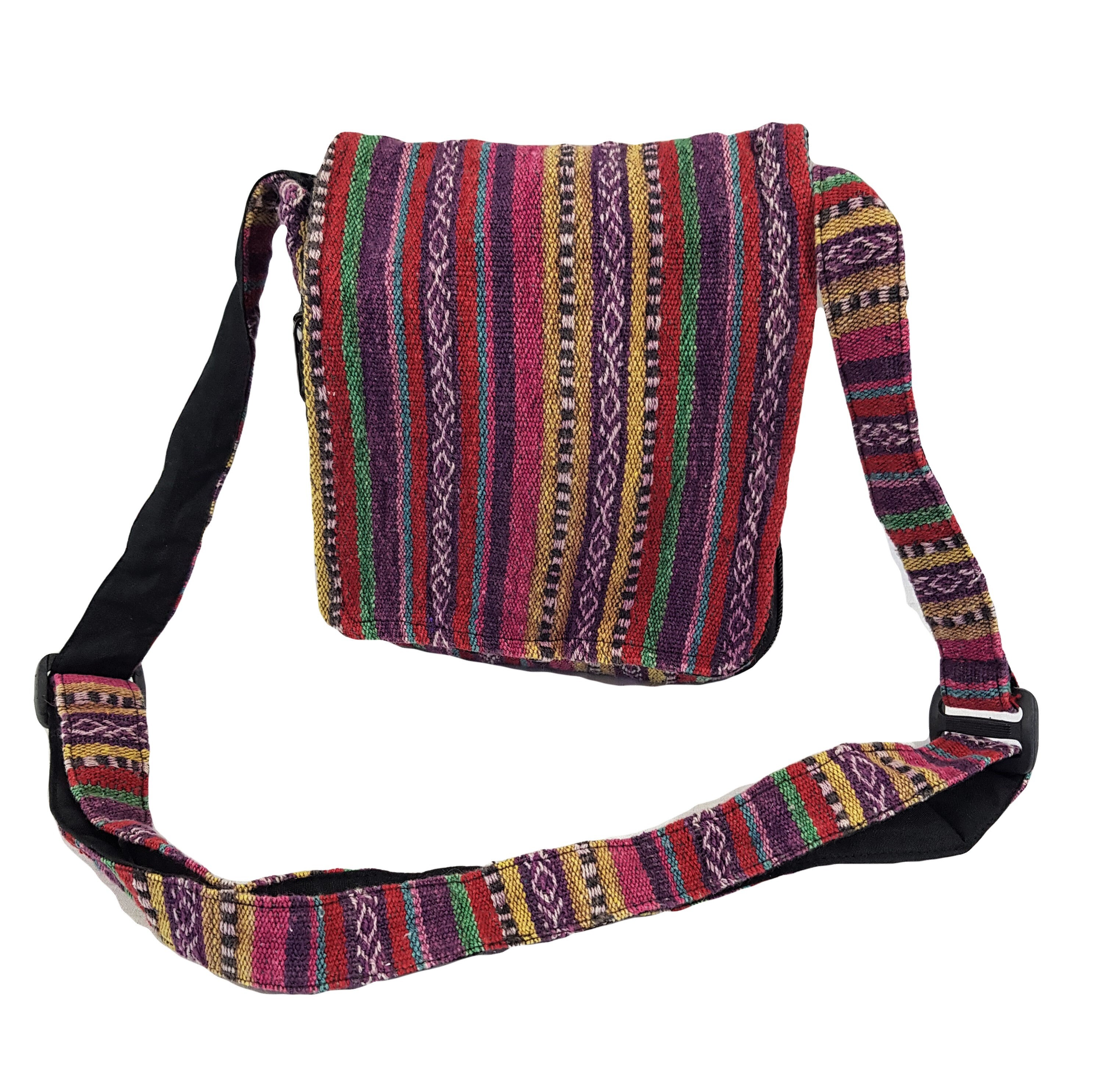Fairtrade Zip and Fold Shoulder Bag - Etsy