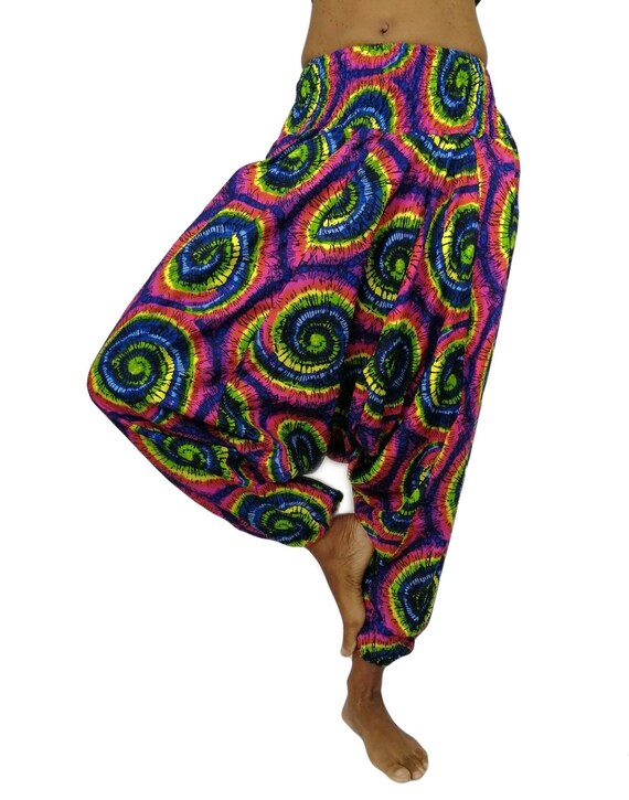 UNISEX Fair Trade Tie Dye AfghanHareem Trousers P202