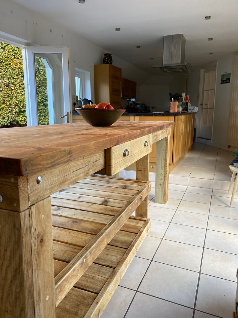 Handmade Bespoke Kitchen Islands Etsy