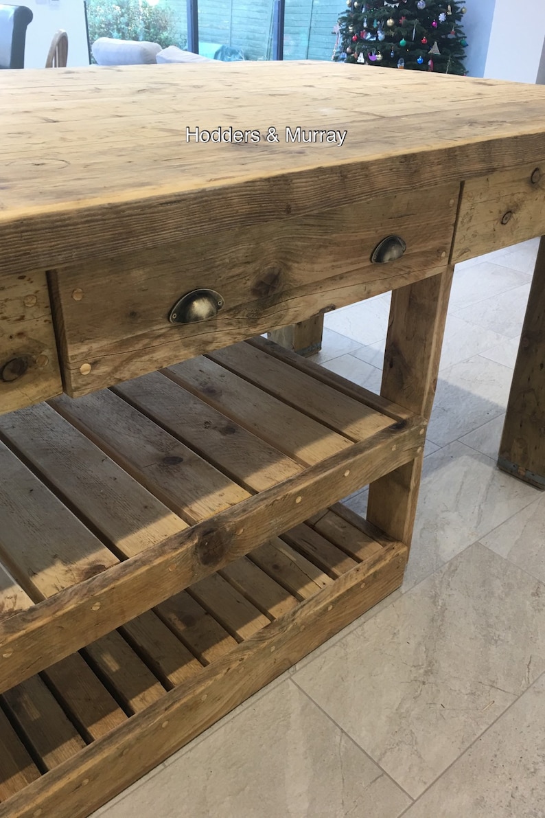 Handmade Kitchen Islands Etsy