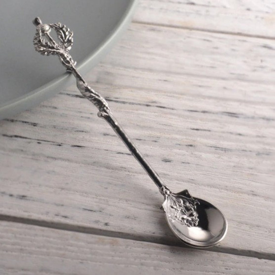 Collectable Spoon Thistle Spoon Decorative Tea Spoon Etsy