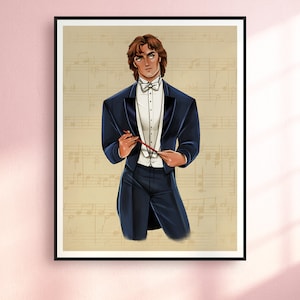 Orchestra Conductor - Character Art Print