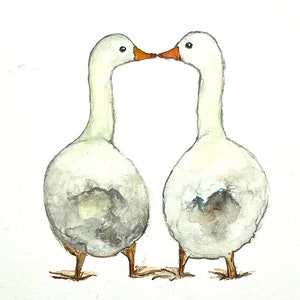 Ducks, love is in the air Happy Anniversary Valentines For Him For Her Love Sending Love Send Love For Friends For Family image 2