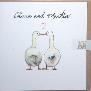 PERSONALISED any up to 3 words card • Happy Anniversary • Valentines • For Him • For Her • Love • Sending Love • Send Love • Handwritten