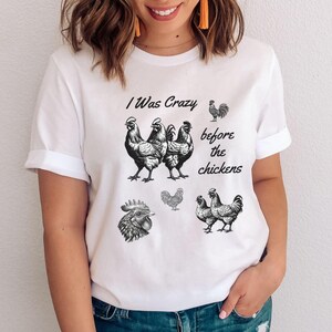 Funny Chicken Shirt, Chicken Girl Shirt, Chicken Mom Shirt, Farm Girl Shirt, Funny Chicken Gift Shirt, Chicken Gift Tees, Tee Chicken Lover