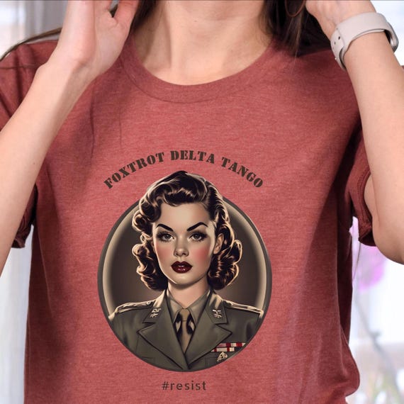 FDT Retro Graphic Tee, Subtle Fuck Trump, Liberal Feminist, Social Justice Shirt, Abolish ICE, Human Rights, Social Justice Shirt, No Kings