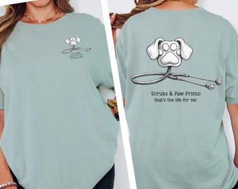 Camiseta veterinaria personalizada, regalo veterinario, regalo técnico veterinario, camiseta veterinaria, camiseta de la escuela veterinaria, estudiante de medicina veterinaria, regalo de graduación