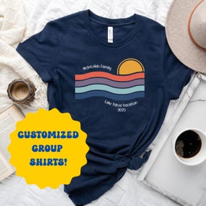 Custom Lake Trip Shirts, Family Vacation 2025 Shirts, Personalized Family Vacation Shirts, Lake Girls Trip Shirts, Family Matching Lake