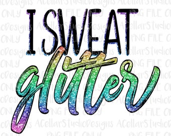 Download I Sweat Glitter Svg Etsy PSD Mockup Templates