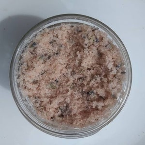 Lavender Himalayan Pink Salt Scrub
