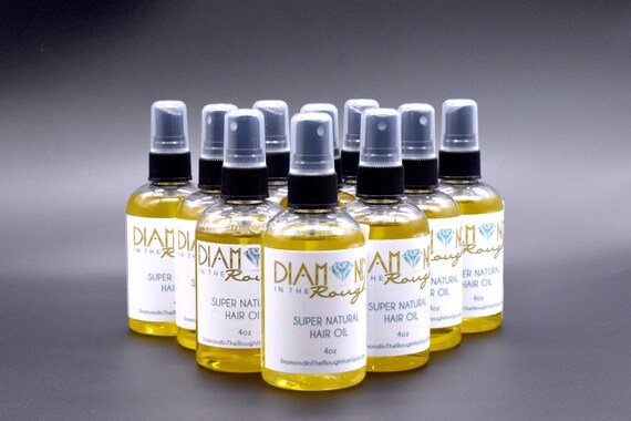 Super Natural Hair Oil 3 N 1 Hairscalp And Body Oil Etsy