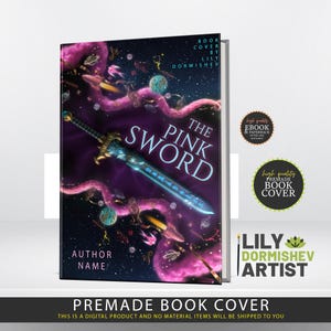 Fantasy Premade Book Cover – Magical Children’s Fantasy Design | Ebook & Paperback Cover | Kindle KDP | Digital Product for Authors
