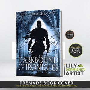 Dark Fantasy Premade Book Cover – Ebook & Paperback Design | Kindle KDP | Digital Product for Authors