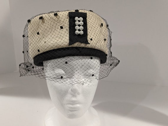 Vintage Pill Box Hat