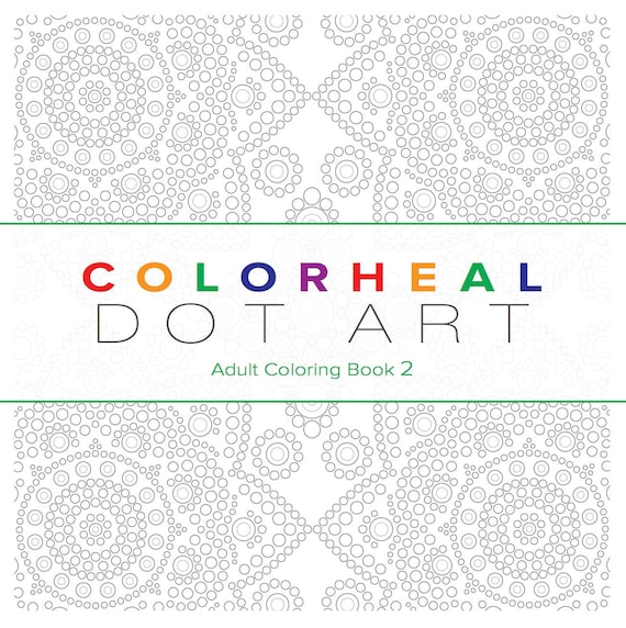 DOT ART Mandala Book 2 Digital Adult Coloring book