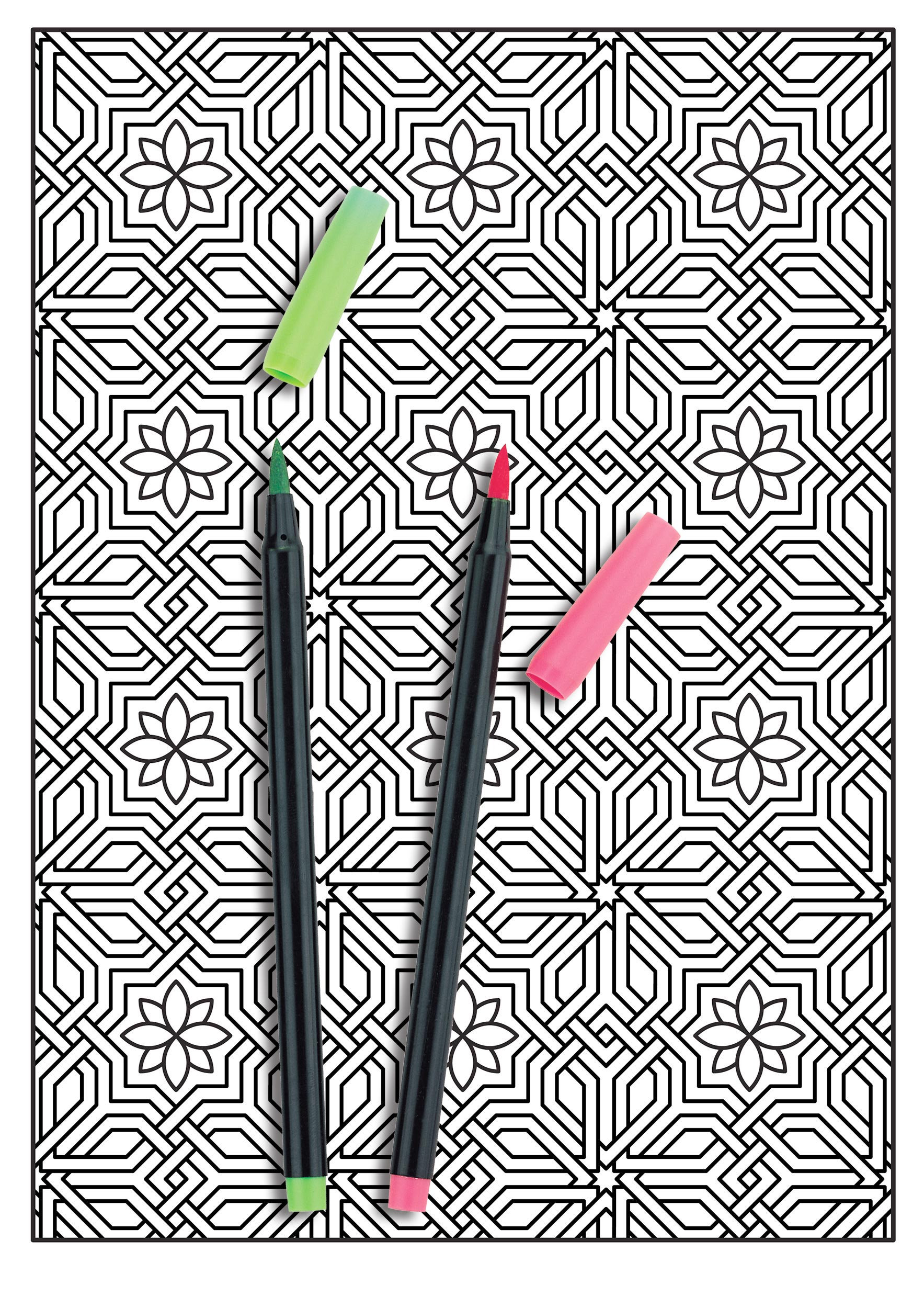 PATTERNS Coloring Book 6 Digital Book New Edition - Etsy
