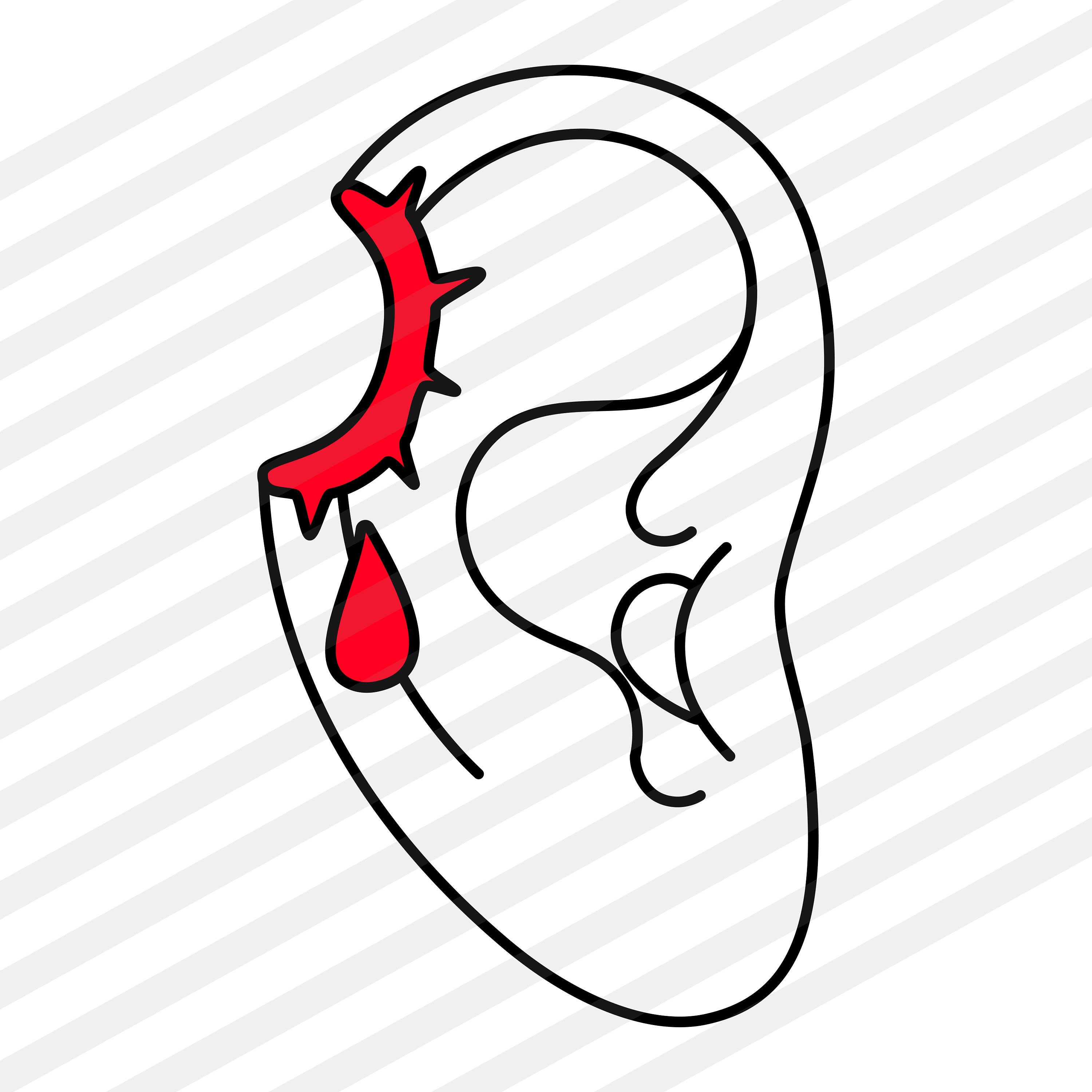 Human Ear Png - Etsy Singapore, image size:3000x3000