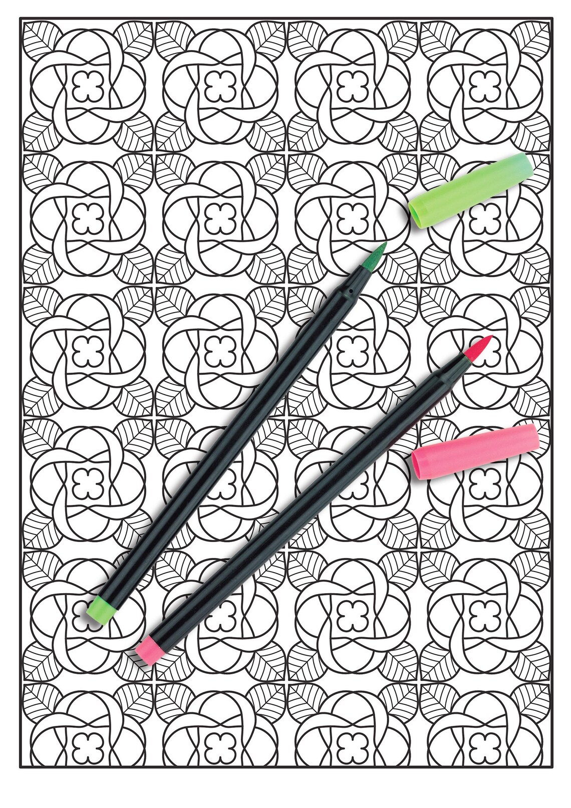 PATTERNS Coloring Book 6 Digital Book New Edition - Etsy