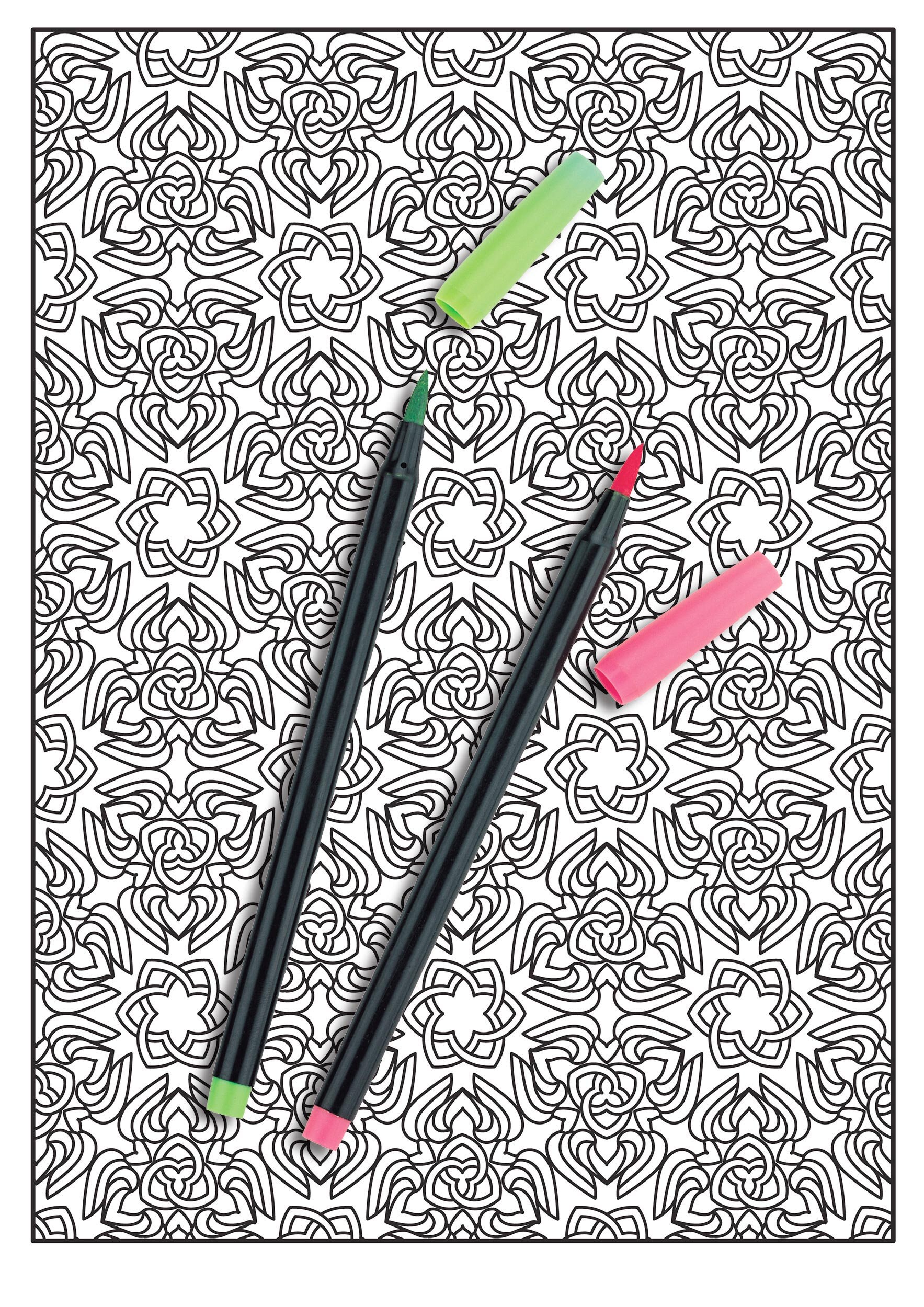 PATTERNS Coloring Book 6 Digital Book New Edition - Etsy