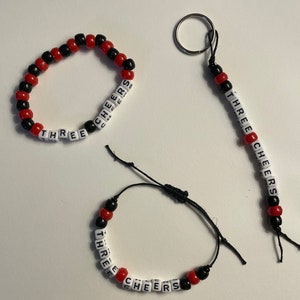 MCR Three Cheers (for Sweet Revenge) bracelet / keychain