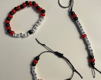 MCR Three Cheers (for Sweet Revenge) bracelet / keychain