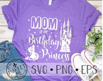Download Disney Birthday Princess Svg Etsy