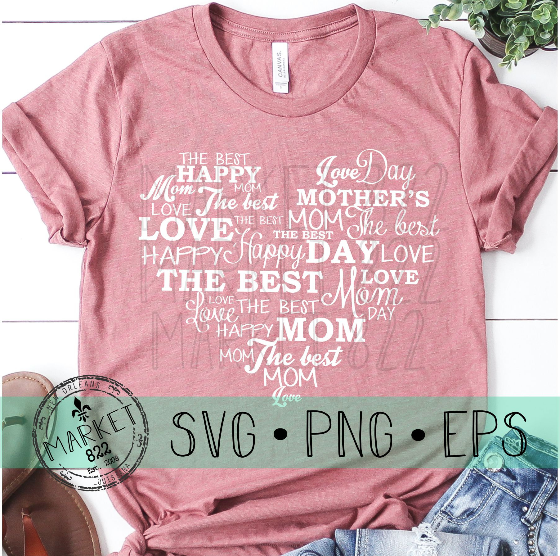 Mother's Day Shirt SVG PNG EPS Cutting Files Print | Etsy