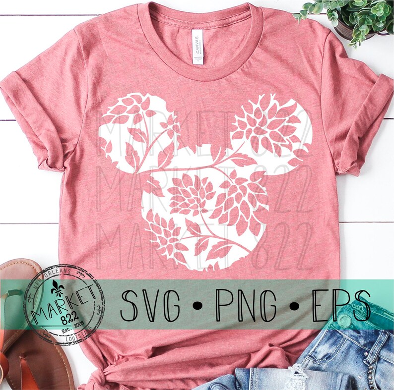 Download Epcot Flower Fest Disney Shirt Eps Print File Cut Files Svg Png Floral Mickey Drawing Drafting Craft Supplies Tools Vadel Com