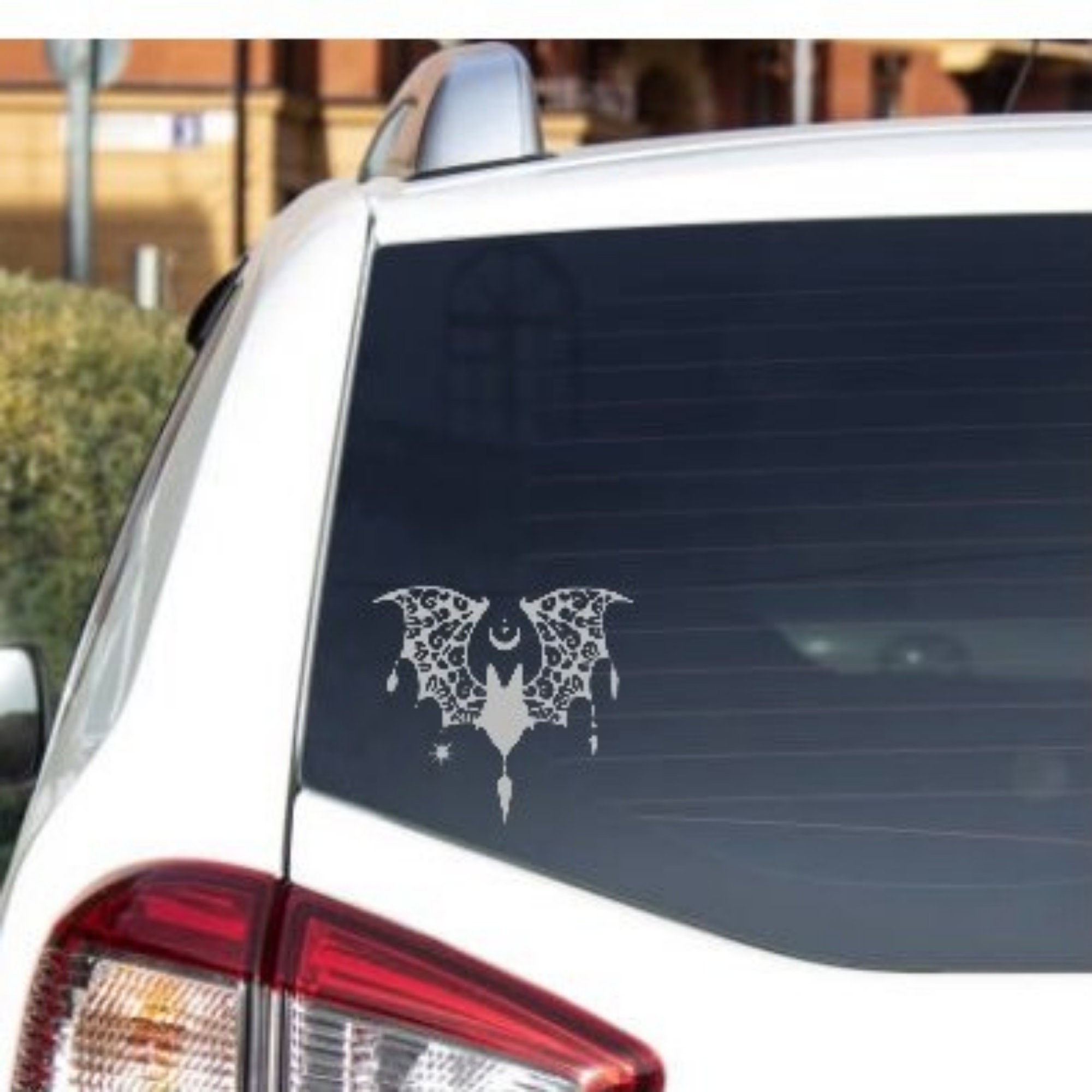 Bat Car Decal Sticker Witch Pagan Occult Spooky Etsy UK