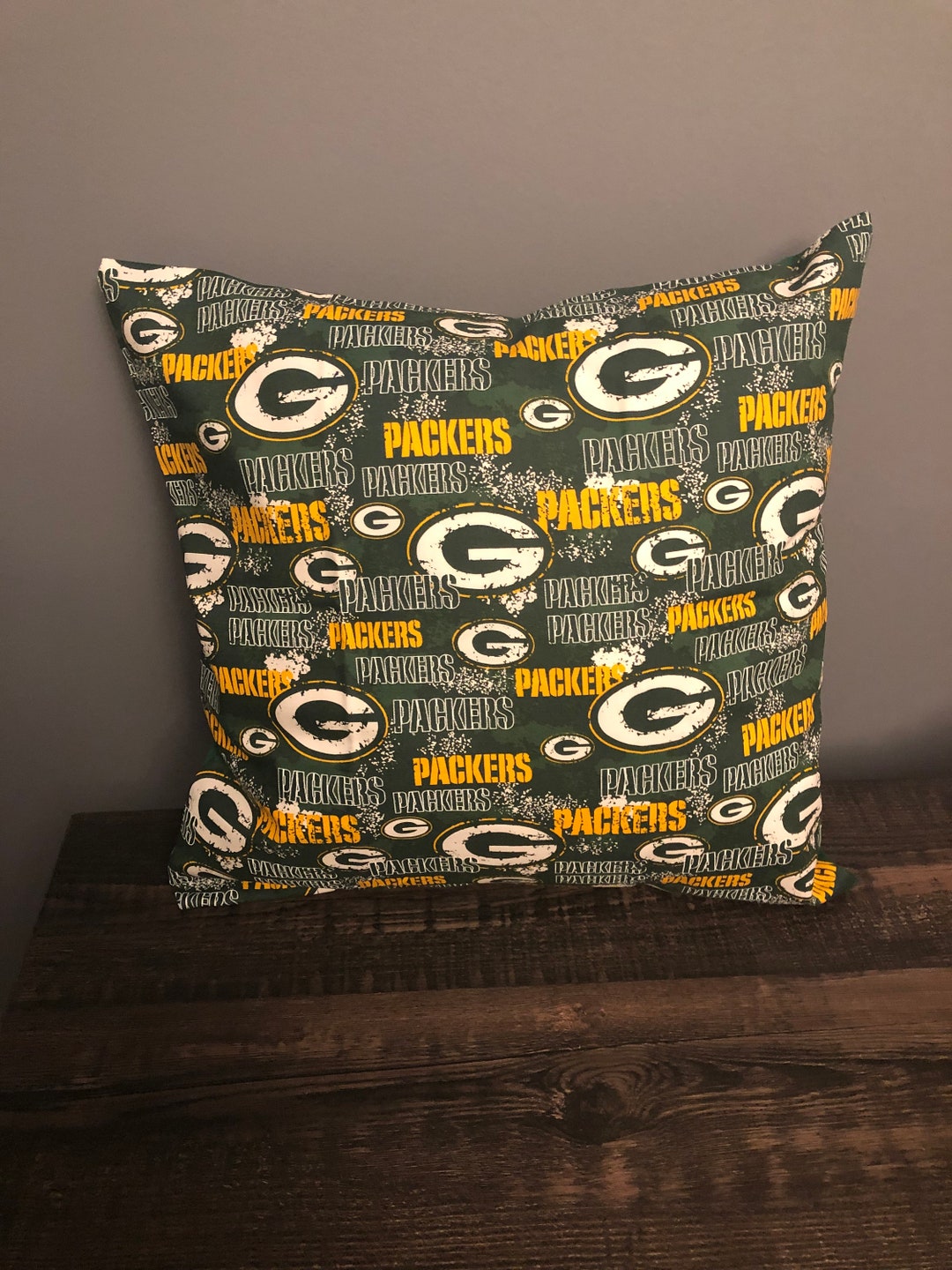 Green Bay Packers Sham Etsy