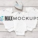 see more listings in the Baby bodysuit mockups section