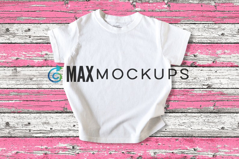 Download Kids white t-shirt MOCKUP flatlay blank t-shirt product | Etsy