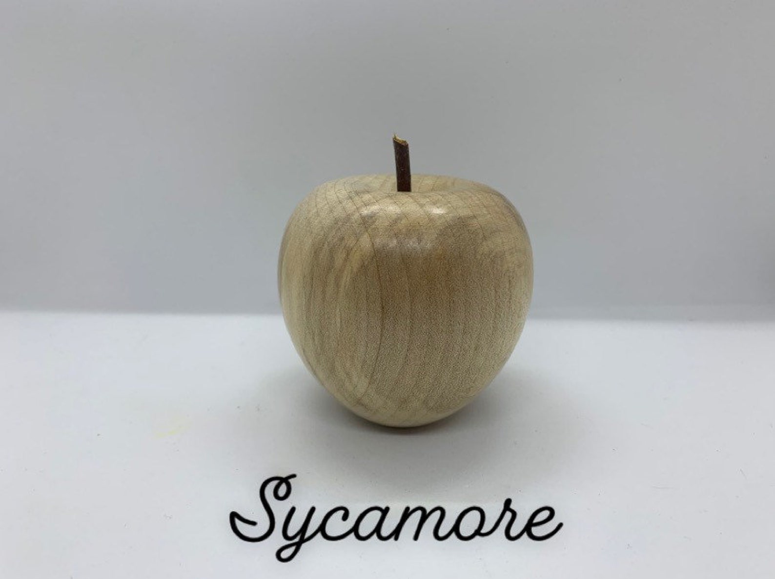 Handmade wooden apple fruit wood woodturning gift Etsy