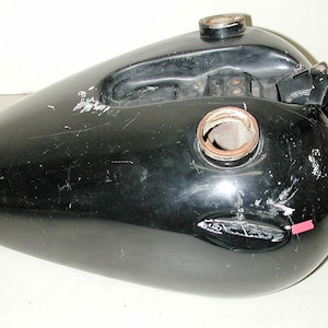 Vintage HARLEY DAVIDSON Sportster XL1200C Black Motorcycle Fuel Gas Tank