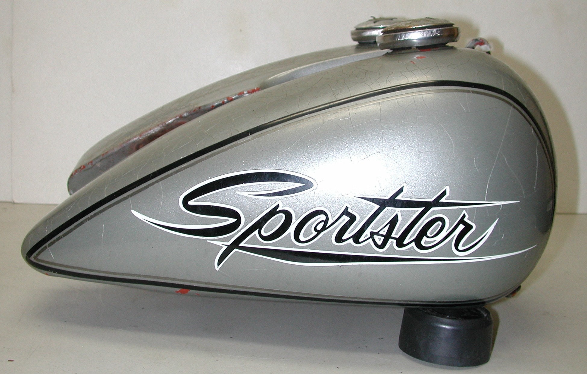 てばさき❗️HARLEYDAVIDSON Sportster タンク Vintage HARLEY DAVIDSON XL1200 Sportster Motorcycle Split Fuel Gas